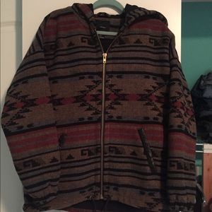 Forever 21 Tribal Jacket - size L